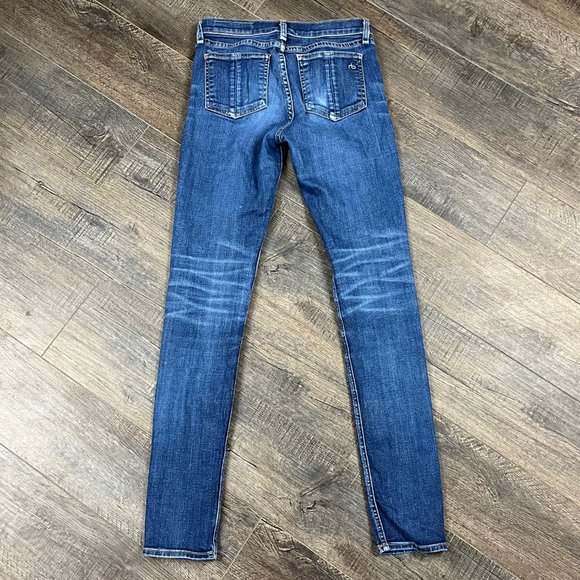 Rag & Bone Blue Skinny Jeans Pants Denim ((size 25)) - Picture 2 of 7